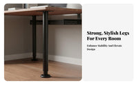 Desk Heightening Leg Easy Installation Adjustable Furniture Leg Thickened Material Adjustable Furniture Legs for Homeowners, Home, Bedroom, Washroom