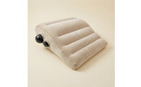 Portable Inflatable Support Pillow Ergonomic Support Pillow Lightweight Backrest Foldable for Travelers