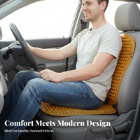 Seat Cushion with Backrest Massage Ventilated Seat Cushion for Drivers, Tricycle