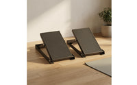 Textured Split Slant Board Set Foldable Adjustable Slant Board Metal Frame Fitness Gear Broad Platform
