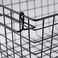 Wire Mesh Fruit Basket for Kitchen Countertop and Vegetable Storage, Large Metal for Shelves in Multiple Rooms, Electroplated Finish