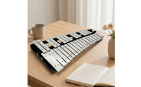 30-Note Xylophone Educational 30-Note Percussion Instrument Glockenspiel for Beginners, Home Practice