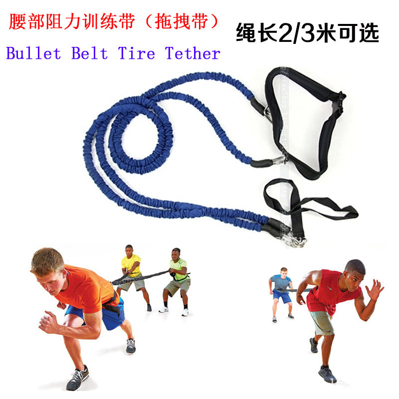 Athletic Resistance Band Set for Speed and Strength Training