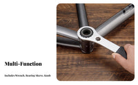 Bottom Bracket Wrench Non-Slip Handle Hollowtech II Removal Tool Hollowtech II Wrench Exact Machined for Home Repair