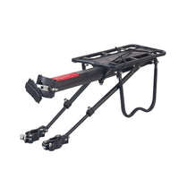 Aluminum Rear Cargo Rack Cylindrical Cycle Rear Rack Sturdy Luggage Carrier Lightweight for Commuters
