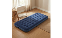 Inflatable Mattress Side Inflation Port Single Layer Air Mattress Padded
