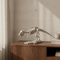 Tyrannosaurus Rex Skeleton Resin Tyrannosaurus Skeleton Rock-Like baseLike Base Dinosaur Statue for Decoration