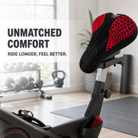 Thickened Silicone Gel Bicycle Seat Cover for Mountain Bikes and Spin Bikes, Shock Absorbing and Comfortable