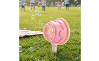 Portable Wind-Powered Bubble Machine Recreation Item for Children