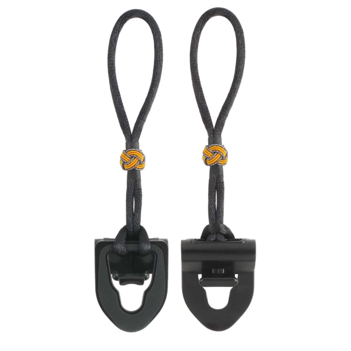 Black Metal Guitar Strap Lock Buckle Stitched Pad Bass Strap Lock Buckle Leather-Like Instrument Gear Woven Cord