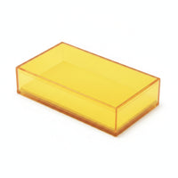 Portable Acrylic Eyelash Storage Box Compact Lash Strip Storage Box Safeguarding