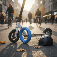 8.5 Inch Firm Scooter Tire Puncture-Resistant 8.5 Inch Firm Tire Replacement Scooter Wheel Shock-Absorbing Anti-Slip Grip