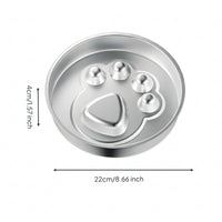 Dog Bowl with Slow Feeder Double-Sided Slow Canine Bowl Food-Grade for Fast Eaters, Dogs, Daily Meals, Home