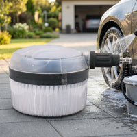 Cleaning Brush for Car Wash and Detailing, High Pressure Rotating Car Cleaning Brush Head, 1/4 Quick Connect for Washing, 400g Net Weight Unit