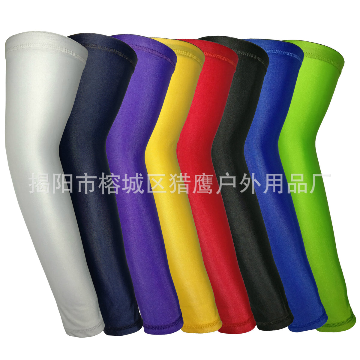 Anti-Slip Silicone Ice Silk Cycling Arm Sleeves UV Protection for Outdoor Sports
