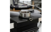 Kayak Propulsion Mount Central Opening Kayak Propulsion Bracket Clamping Bracket Dark Water Sports Gear Silver Metal