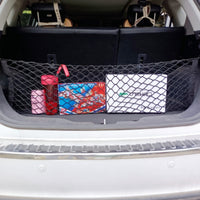 Elastic Trunk Cargo Net Universal Car Trunk Cargo Net Adjustable for Drivers