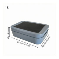 Mesh Lid Box Separate Compartments Double-Layer Breeding Box Mealworm Container Plastic Mesh Breeding Container