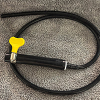 Flexible Tube Steam Wand Cleaning Brush Dense Bristles Steam Wand Descaling Brush Curved Handle