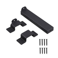 Slide Bolt Latch with Padlock Hole Heavy Duty Barn Door Latch with Padlock Hole Padlockable Lock for Sheds, Fences