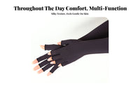 Anti-Odor Compression Arm Sleeves Breathable Material Athletic Compression Sleeves 4-Way Stretch for Athletes, Cyclists, Driving, Cycling