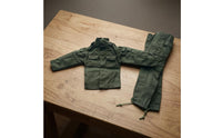 1/6 Scale Doll Outfit Dark Green Doll Workwear Set Long Sleeve Work Jacket and Pants Set
