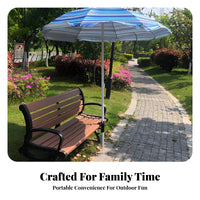 Cylindrical Socket Umbrella Clamp Bracket Metal Patio Umbrella Clamp Compact Outdoor Hardware Adjustable