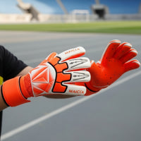 Goalkeeper Gloves Adjustable Goalie Gloves Comfortable for Goalkeepers, Football Matches