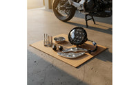 Easy to Install GROM125 Headlight Kit Mounting Brackets Included Round LED Headlight