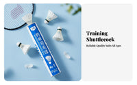 Indoor Outdoor Use Badminton Shuttlecock Windproof Nylon Shuttlecock Highly Stable for Children, Beginners, Gymnasium, Backyard Activities