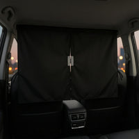 Shading Car Divider Curtain Light-Blocking Car Privacy Curtain Soft-Textured Sun Protection for Campers