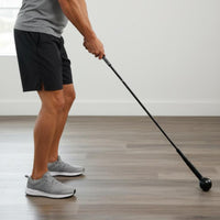 Posture Correction Golf Swing Coach Stick Portable Swing Tempo Coach Fiberglass Shaft Sports Equipment Long-Lasting Material for Beginners, Golfers, Indoor, Home, Office