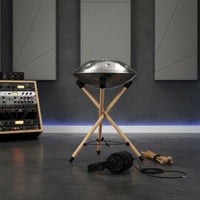 Handpan Stand Stable Triangular Structure Tongue Drum Bracket Solid for Home Practice, Performance, Studio