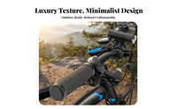 2 Pieces Double Lock-on Handlebar Grips Long-Lasting Mountain Bike Grips