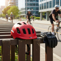 Town Bike Helmet Adjustable Cycle Helmet Comfortable Sports Gear for Adults