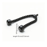 Triceps Pull Rope Braided Triceps Rope Compact Cable Attachment for Athletes, Home Gym