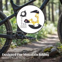 Mountain Bike Chain Guide 7075-High-Grade Aluminum Alloy Descent Chain Guide Single Chainring Guard Long-Lasting Drivetrain Part