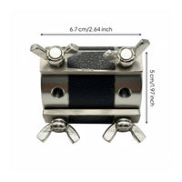Ball Vise with Band Clamp Firm Hold Jewelry Engraving Vise Multi-Functional Goldsmith Engraving Block for Engravers