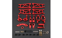 1/10 Scale Desert Crawler Parts Set Construction RC Car Metal Upgrade Kit Easy Installation RC Car Damping System Part