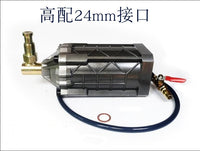 大马力工业级千斤顶助力器/气动千斤顶/液压千斤顶/用进口零部件 20mm 黑褐色助力器+修理包