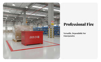 Fire Sandbox Large Capacity Fire Sand Storage Box Thickened Steel Plate for Warehouse Managers, Business Owners, Factories, Warehouses, Public Places