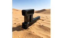 Trailer Hitch Extension Arm Welded Steel Double Coupler Hitch Extension Versatile Double Coupler for Towing