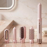Interchangeable Hair Dryer with Attachments Versatile Hair Styling Set with Attachments Salon-Quality Multi-Styler Detachable for Women, Travelers, Home