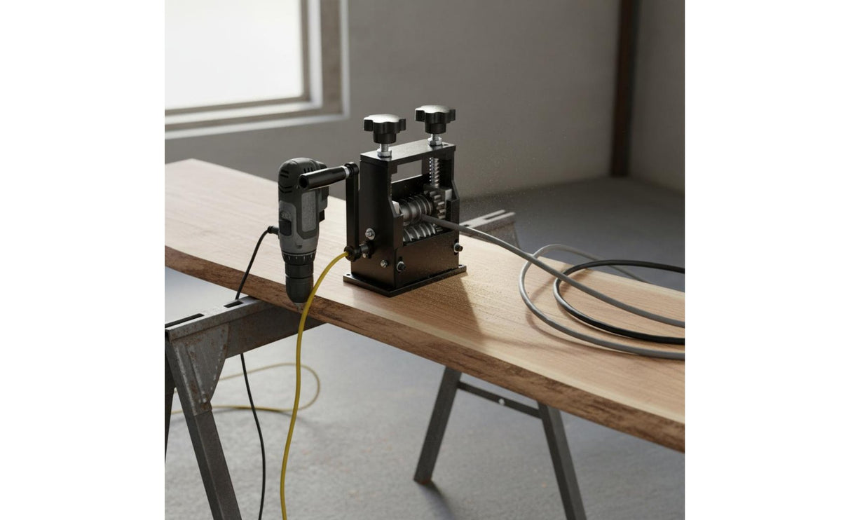 Manual Wire Removing Machine Height Adjustable Hand Crank Cable Remover Time Saving Drill Powered Wire Remover for Electricians, Recycling Center