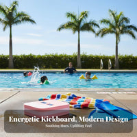 Swimming Kickboard Beginner Friendly Learn to Swim Board Buoyant Swim Practice Tool for Beginners, Children, Lake, Beach
