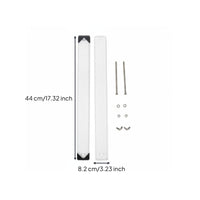 Paper Clamp with Acrylic Plates Handheld Bookbinding Press with Clamps Manual Tool for Crafters