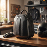 Motorcycle Backpack Long-Lasting Bag for Motorcyclists, Commuters