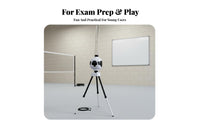 Foldable Badminton Serving Machine Twofold Power Supply Automatic Badminton Serving Machine USB Powered for Coaches, Kids, Home, Gymnasium