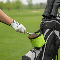 Multi-Color Golf Ball and Club Cleaning Pouch with Water Dispenser
