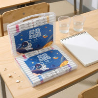 60 Pieces Art Supplies Carrying Handle Children's Marker Set White Body